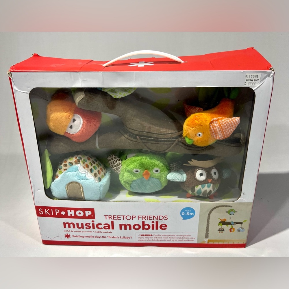Skip Hop Treetop Friends Musical Mobile Baby Crib Discounted